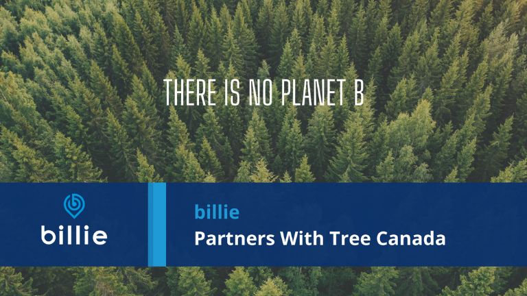 billie partners with tree canada