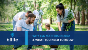 ESG in 2022 - Employees planting trees
